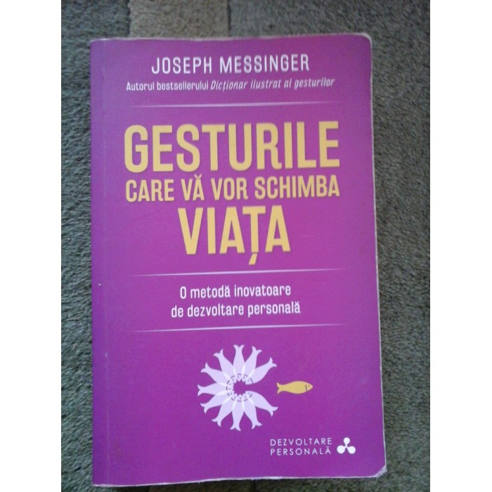 GESTURILE CARE VA VOR SCHIMBA VIATA - JOSEPH MESSINGER GESTURILE CARE VA VOR SCHIMBA VIATA - JOSEPH MESSINGER